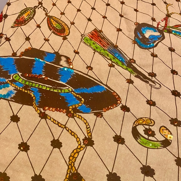 Basil & Maude Skirt Salsa Senorita Spanish Rodeo A-Line Size 2 M1 - Picture 3 of 5